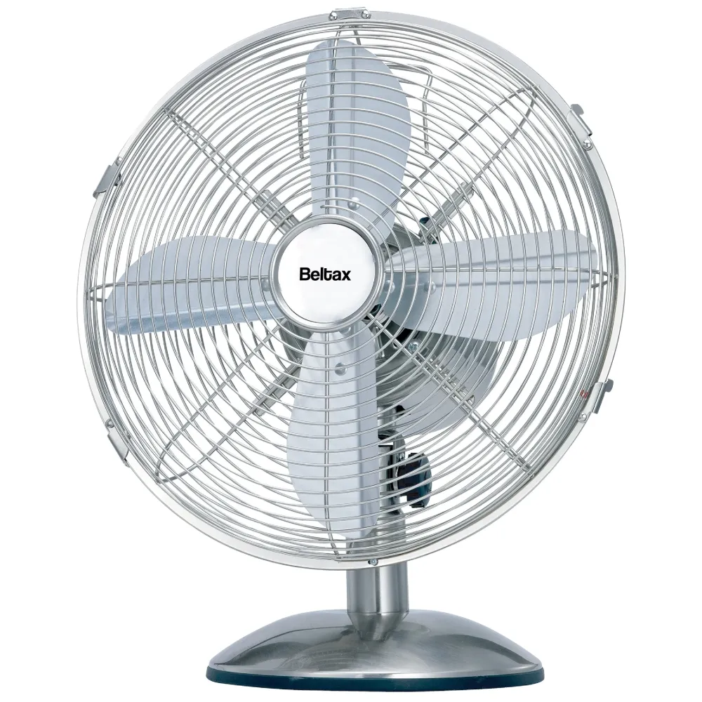 Ventoinha de Mesa Beltax BTF4023 | 40cm, 3 Velocidades, Oscilação E27 - 806 Lúmens