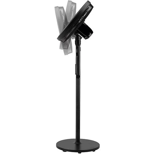 Abajur de Mesa Ventoinha de Pé Jata JVVP3060 | 40 Cm | 50 W - Preto