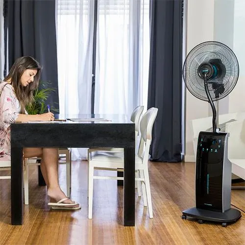 Abajur de Mesa Ventoinha de Pé Nebulizadora Cecotec EnergySilence 790 FreshEssence Ionic | 40 Cm | 90 W - Preto