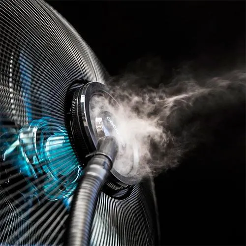 Abajur de Mesa Ventoinha de Pé Nebulizadora Cecotec EnergySilence 790 FreshEssence Ionic | 40 Cm | 90 W - Preto