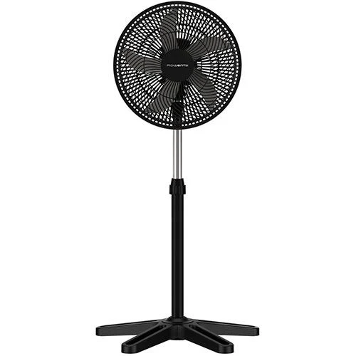Bulbo de Vidro Fosco Ventoinha de Pé Turbo Essential VU3110F3 - Preto