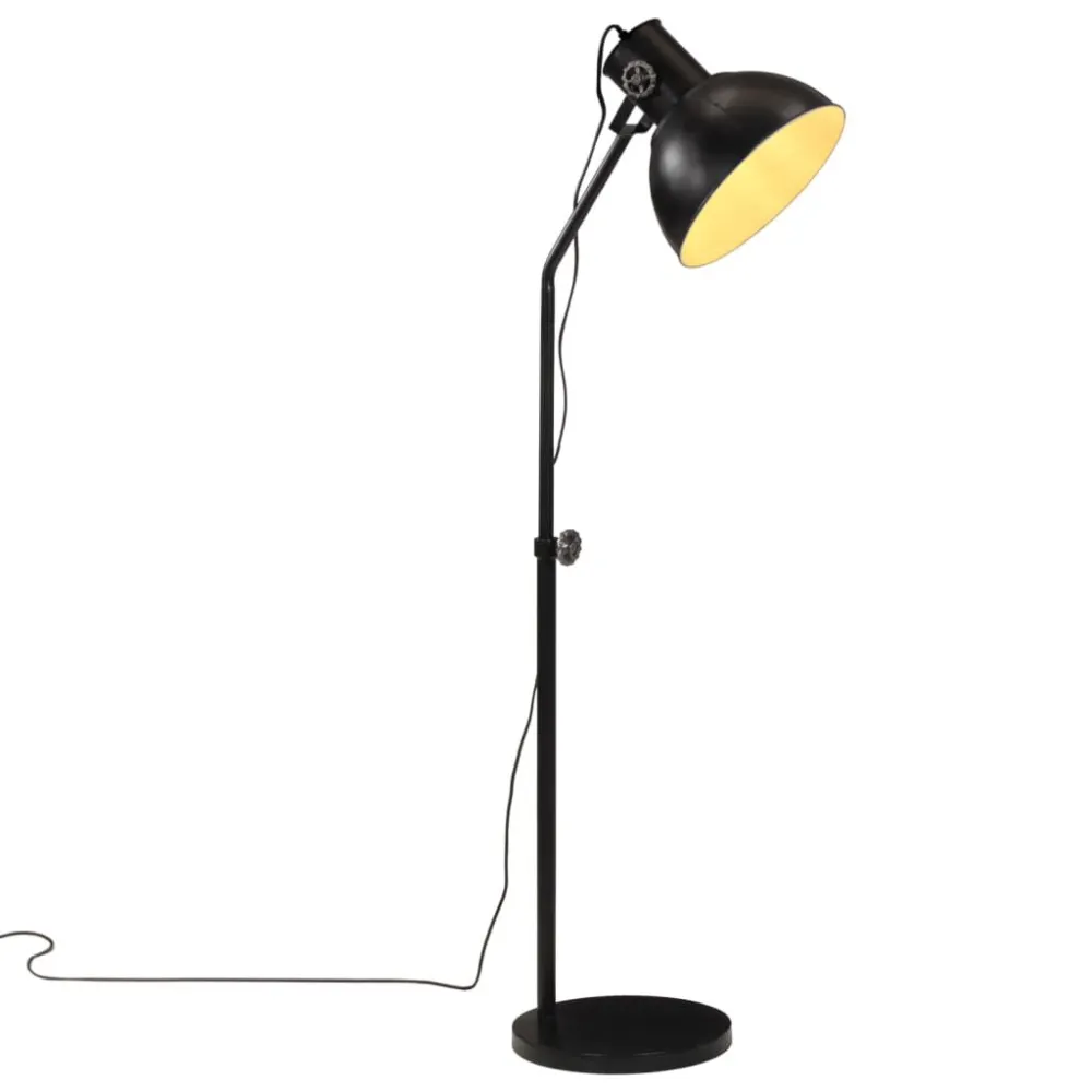 Candeeiro de pé 25 W 30x30x90-150 cm E27 preto E27 - 806 Lúmens
