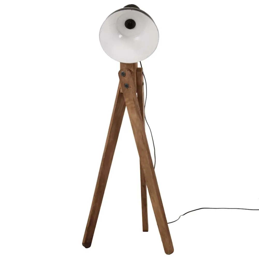 Candeeiro de pé 25 W 45x45x120 cm E27 preto com Luz Quente 2700K