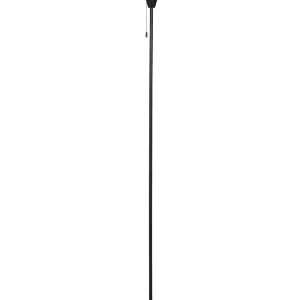 Candeeiro de chão em metálico preto e dourado 175 cm TALPARO com Luz Quente 2700K