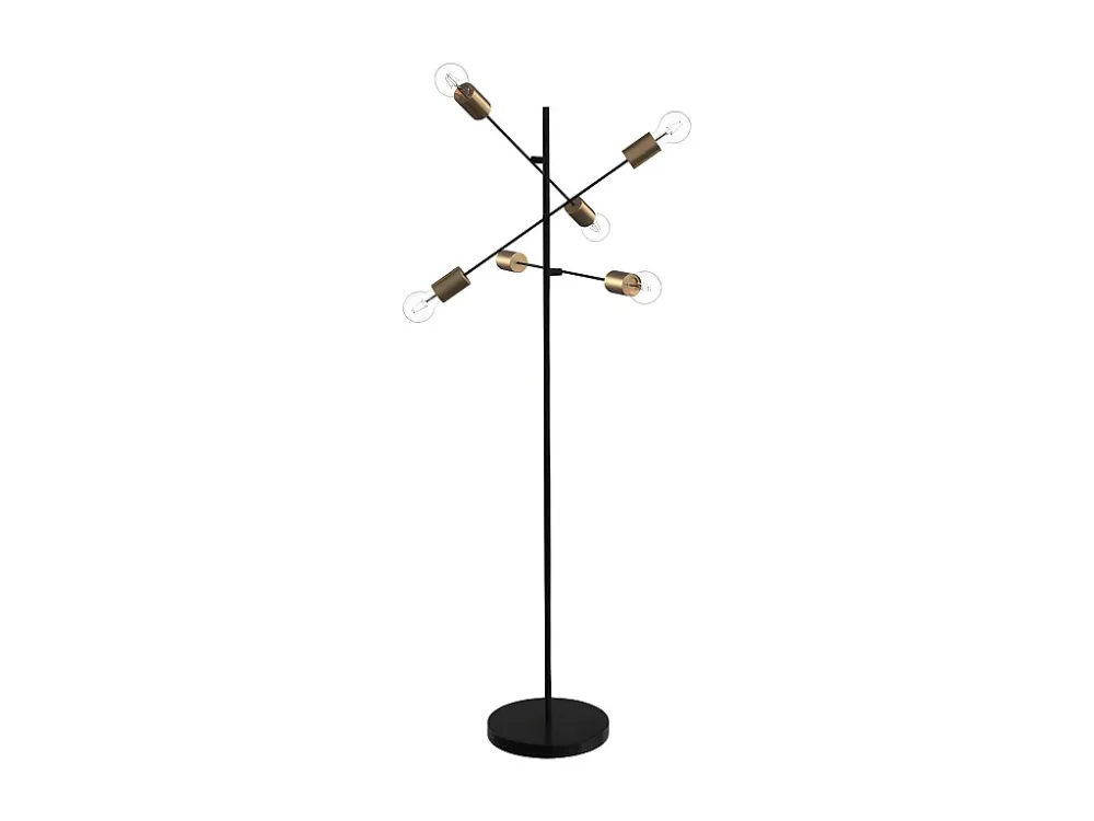 Candeeiro cruz 3 braços ajustáveis estilo industrial KLEPTON E27 - 806 Lúmens