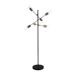 Candeeiro cruz 3 braços ajustáveis estilo industrial KLEPTON E27 - 806 Lúmens