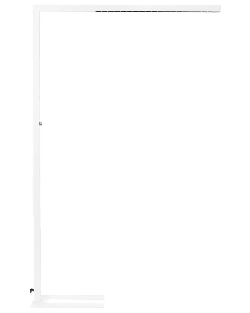Candeeiro de pé LED em metálico branco 194 cm SAGITTA com 5 Anos de Garantia