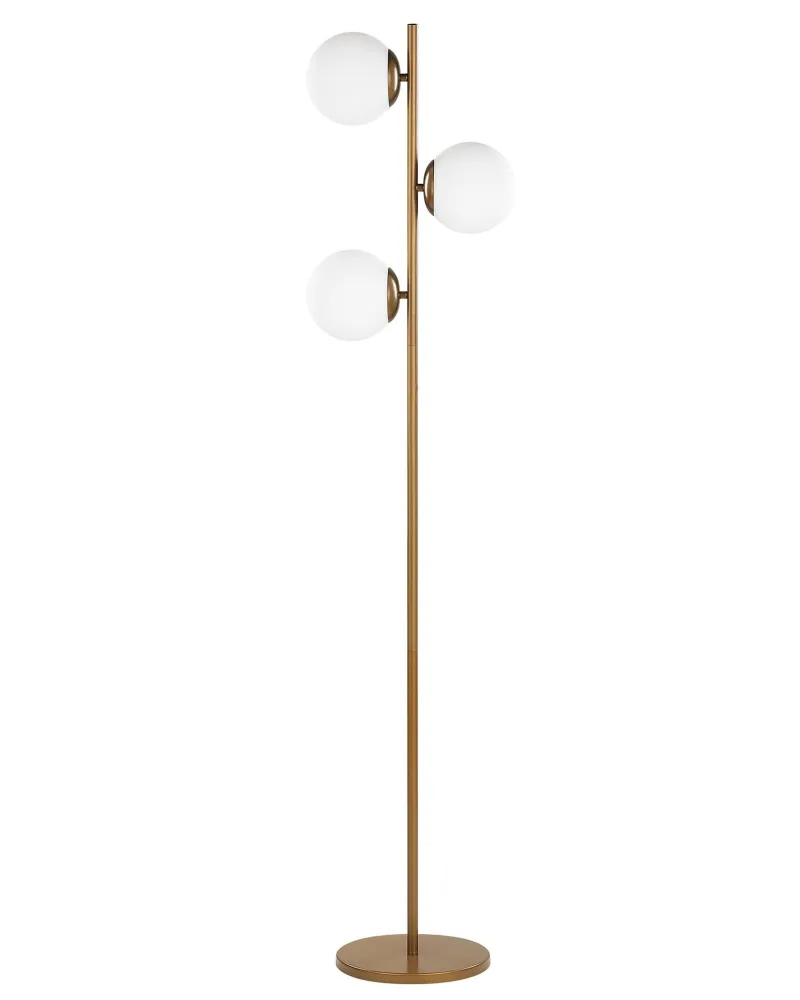 Candeeiro de pé em metálico dourado 153 cm WADI | Entrega Rápida