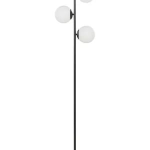 Candeeiro de pé em metálico preto 153 cm WADI