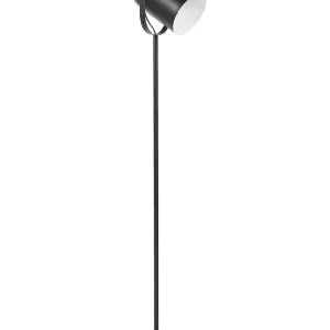 Candeeiro de pé preto TYRIA com Base E27