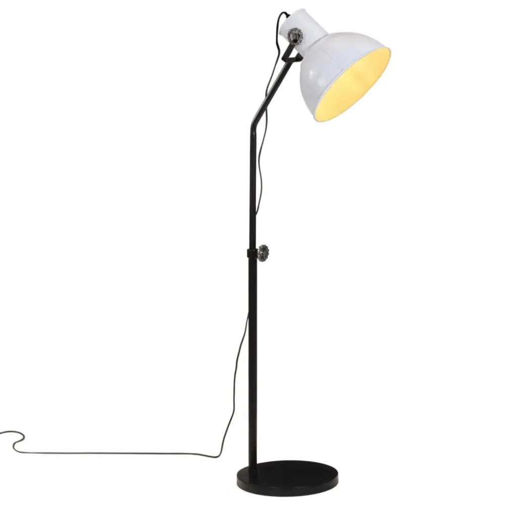 Classe Candeeiro de pé 25 W 30x30x90-150 cm E27 branco