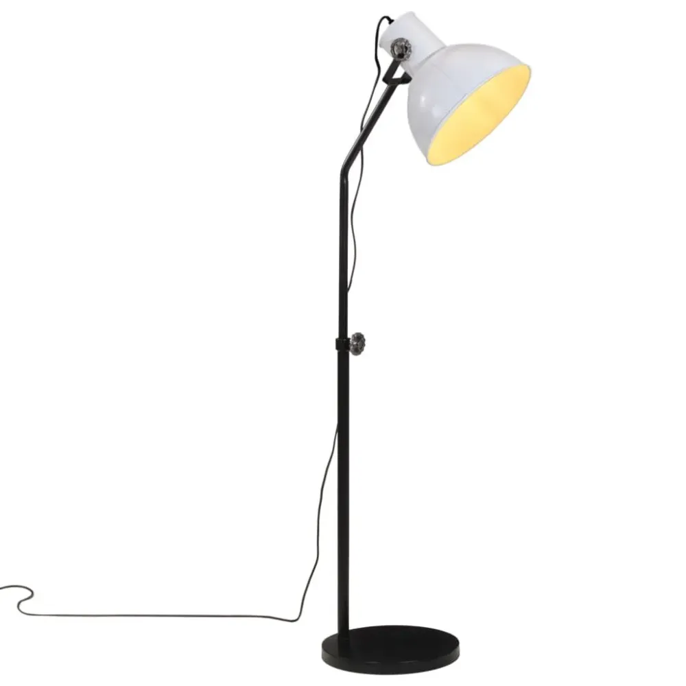 Classe Candeeiro de pé 25 W 30x30x90-150 cm E27 branco