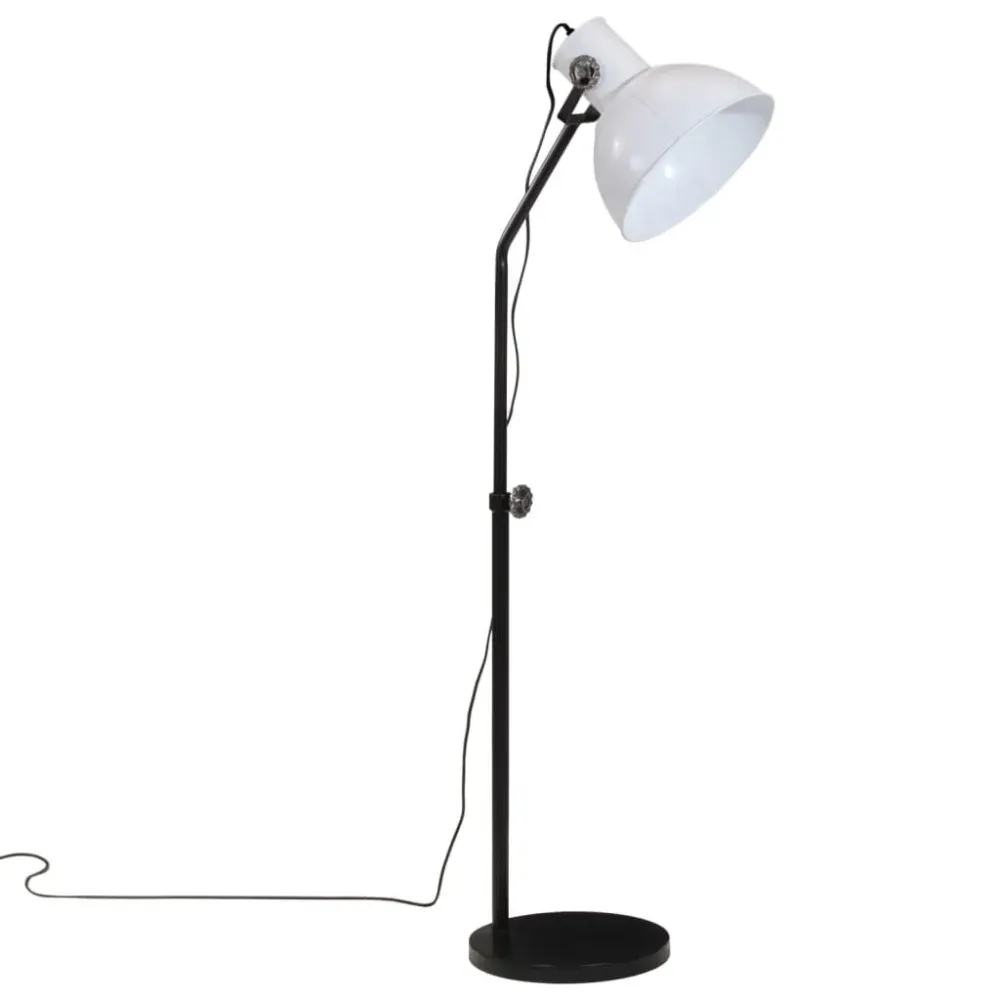 Classe Candeeiro de pé 25 W 30x30x90-150 cm E27 branco