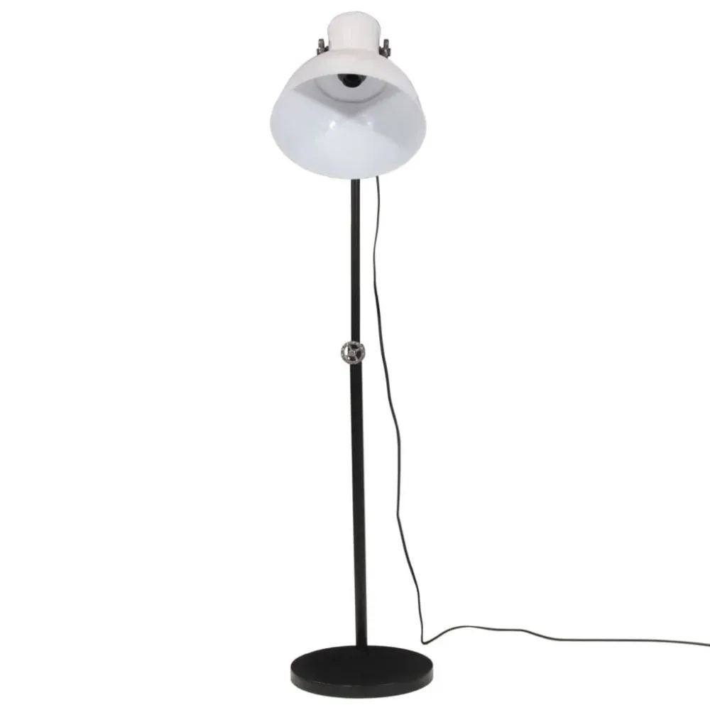 Classe Candeeiro de pé 25 W 30x30x90-150 cm E27 branco