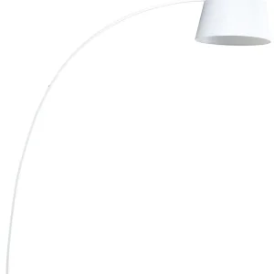 Classe Candeeiro de pé com abajur branco 188 cm BENUE