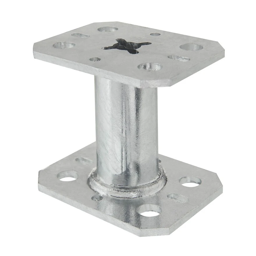 Classe Pé de Prumo de Balaustrada em ço 90x70mm