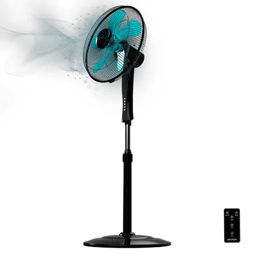 Design Moderno Ventoinha de Pé Cecotec EnergySilence 300 - Preto