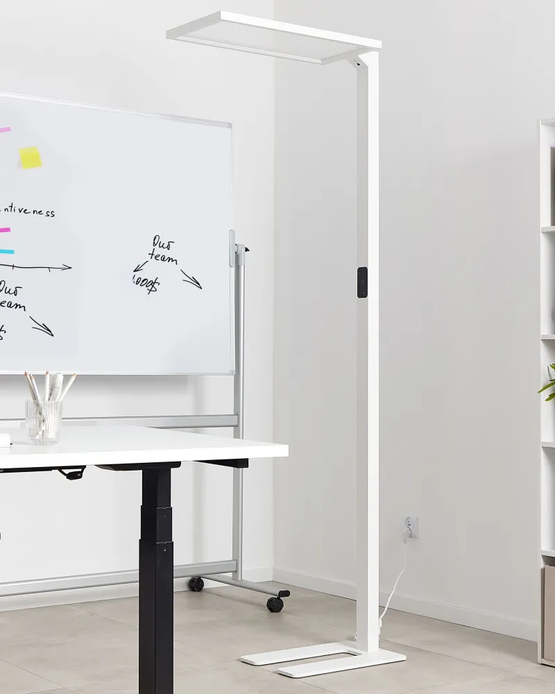 Dicroica de Embutir Candeeiro de pé LED em metálico branco 196 cm ORION