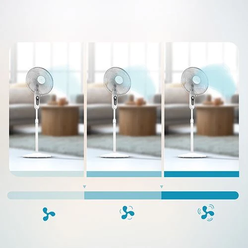 Dicroica de Embutir Ventoinha de Pé Cecotec 515 MaxFlow | 40 Cm | 45 W - Branco