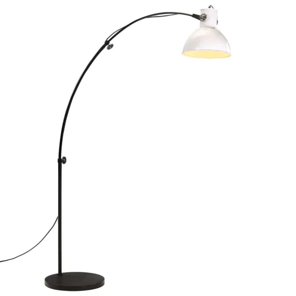 Filamento Edison Vintage Candeeiro de pé 25 W 150 cm E27 branco