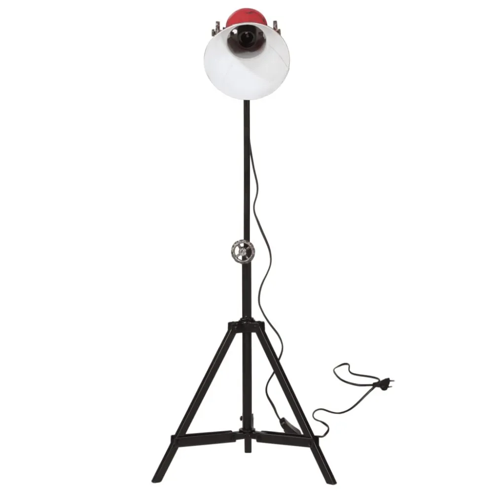 LED de Alta Eficiência Candeeiro de pé 25 W 35x35x65/95 cm E27 vermelho desgastado