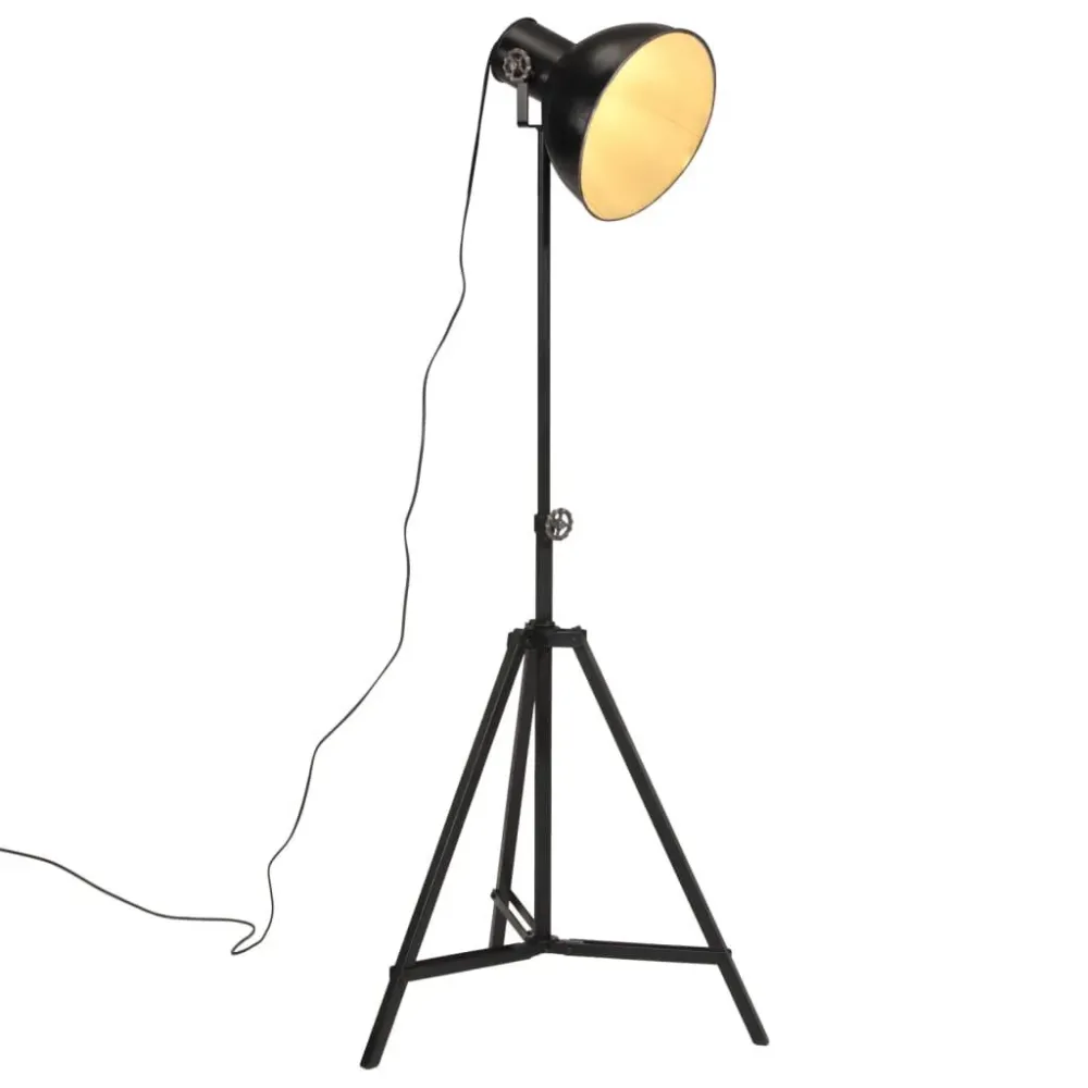LED de Alta Eficiência Candeeiro de pé 25 W 61x61x90/150 cm E27 preto