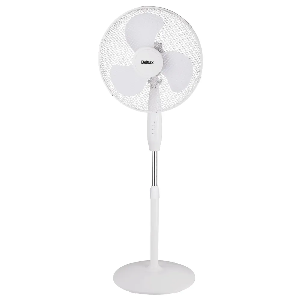 Ventoinha de Pé Beltax BSF4031 | 40cm, 3 velocidades, Oscilação com Luz Quente 2700K