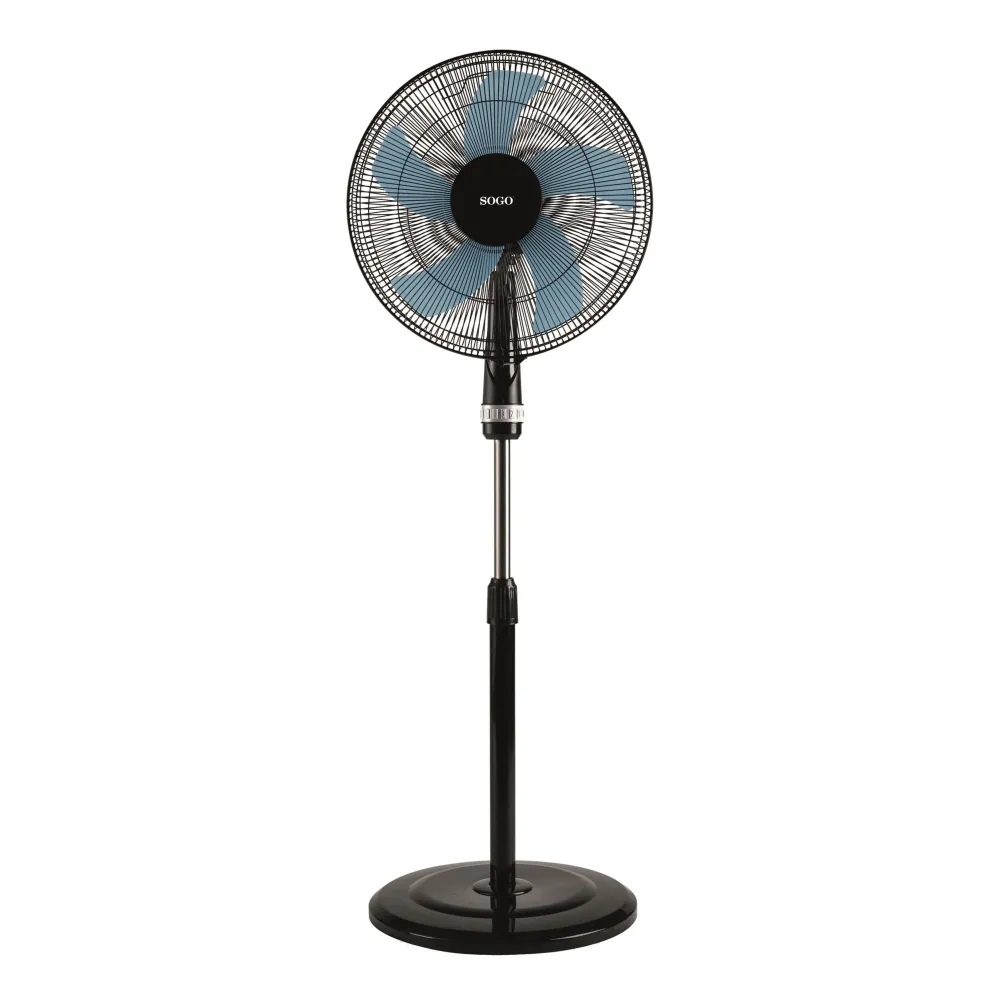 Ventoinha de Pé Sogo VENSS21265 | 40cm, 3 velocidades, Oscilação com Luz Quente 2700K