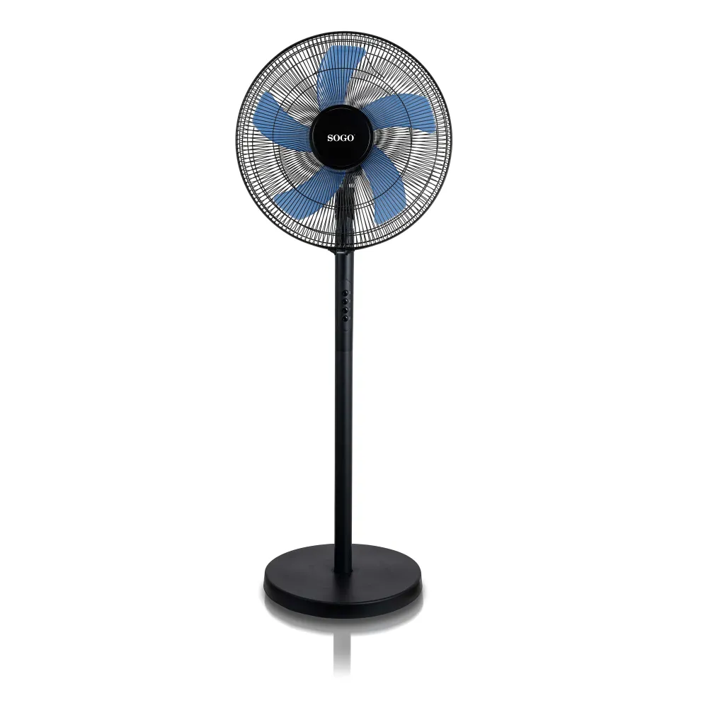 Ventoinha de Pé Sogo VENSS21270 | 3 Velocidades, Oscilação, 50W | Ajustável | 9W