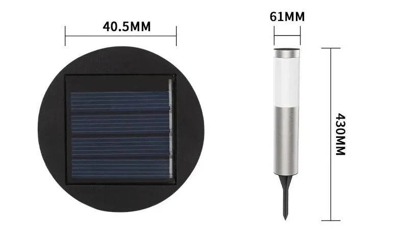Lâmpada com Sensor Garden post light/outo