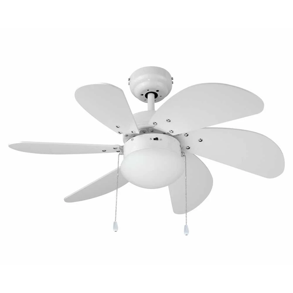 Lustre de Teto Moderno Ventoinha Teto HAEGER HEXAFAN | 50W, 3 Velocidades, Reversível