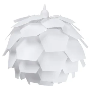 Candeeiro de teto amplo branco SEGRE