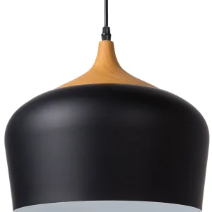 Candeeiro de teto preto ANGARA com Tripla Iluminação