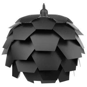 Candeeiro de teto preto SEGRE para Corredores e Halls