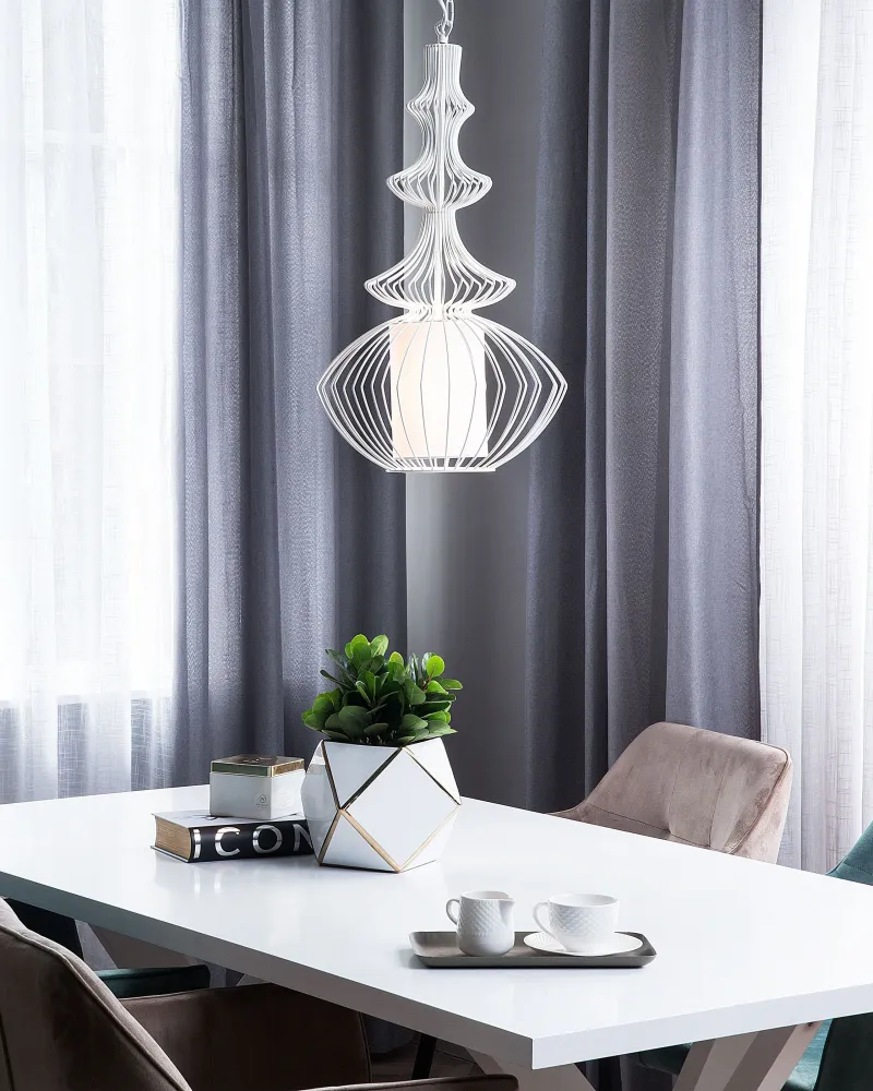 Iluminação LED Candeeiro de teto branco KOLVA