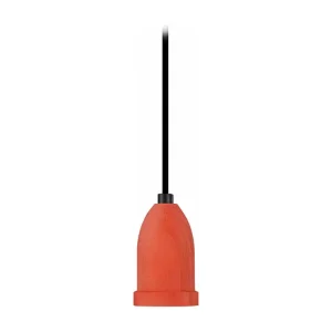Kit Completo Pendel TOSEL PENDEL LI madeira cilindro vermelho D6 x H80 cm