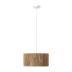 Luminária de Teto para Cozinha Luminária de teto Chiyo de papel trançado, diâmetro 35,5 cm.