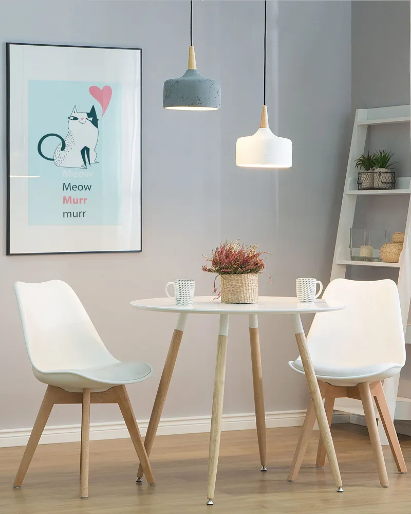 Lustre Premium Candeeiro de teto cinzento BURANO