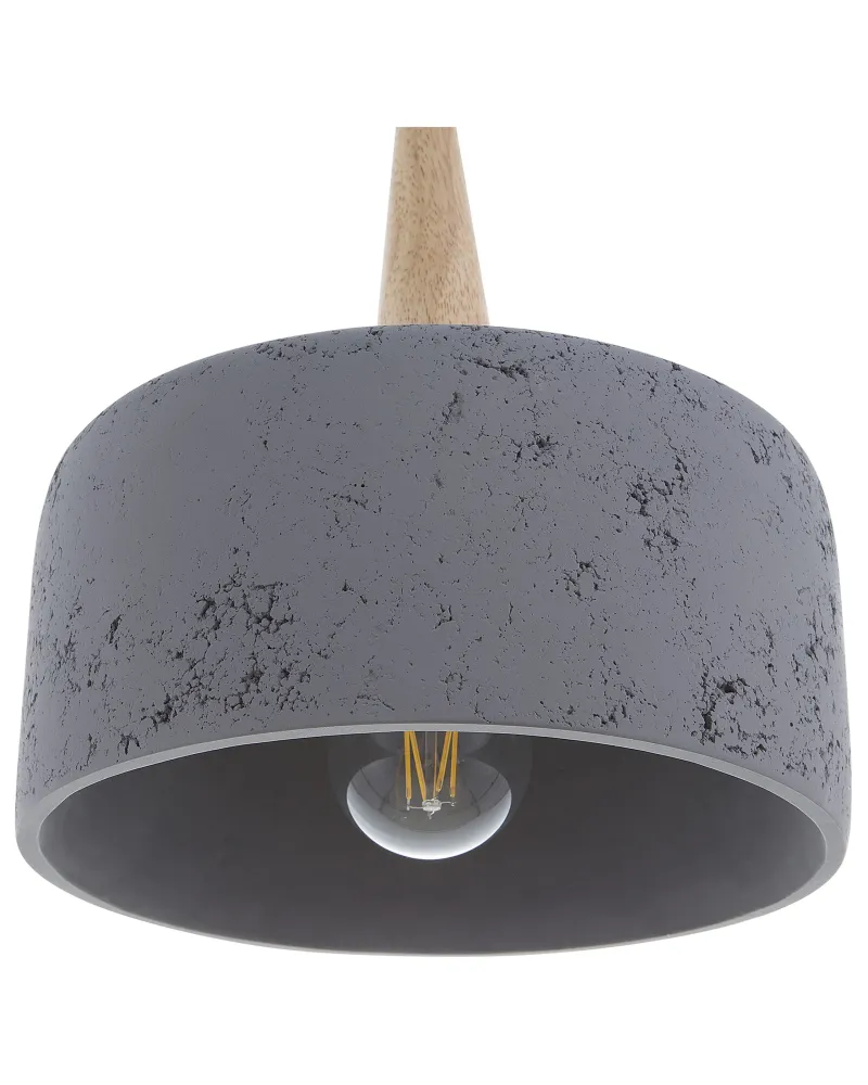 Lustre Premium Candeeiro de teto cinzento BURANO