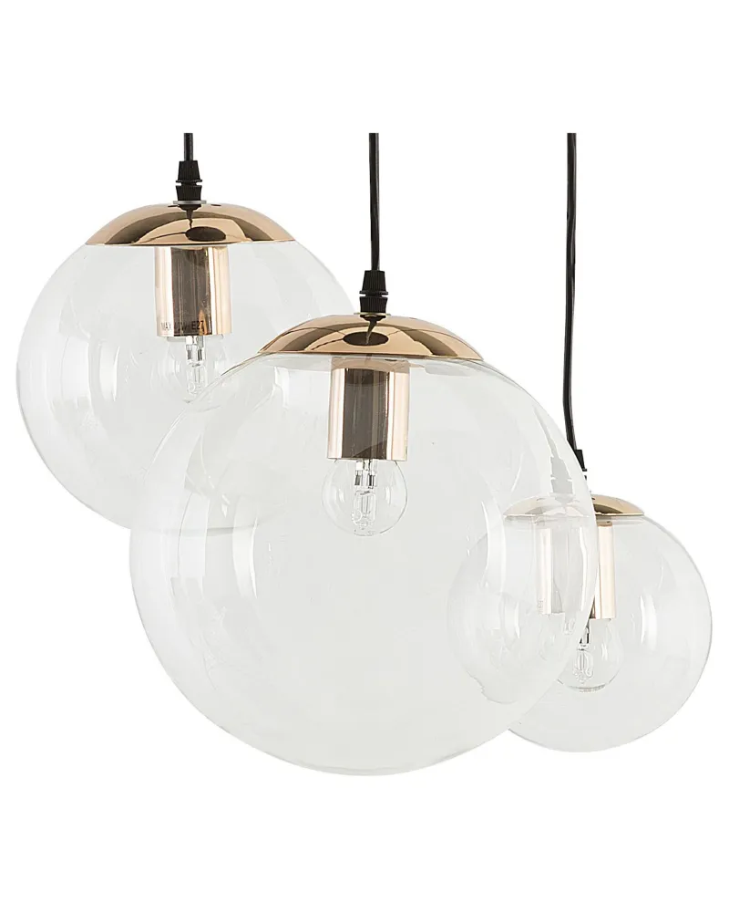 Lustre Premium Candeeiro de teto em vidro LADON