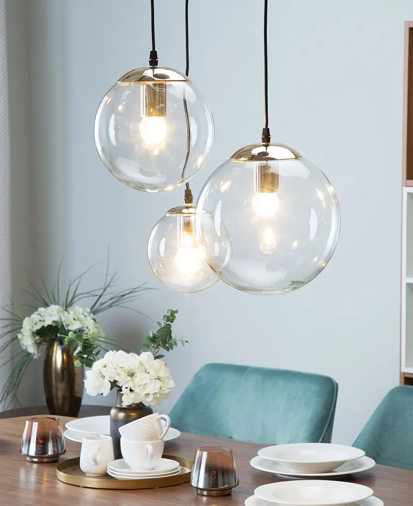 Lustre Premium Candeeiro de teto em vidro LADON