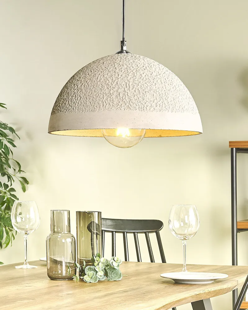 Lustre de Teto Moderno Candeeiro de teto cinzento TANANA