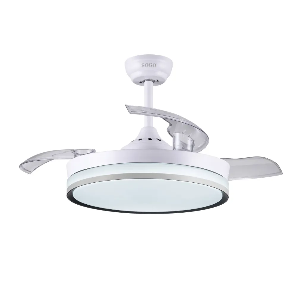 Lustre de Teto Moderno Ventoinha de Teto Sogo VENSS21840 | 106cm, LED, Reversível