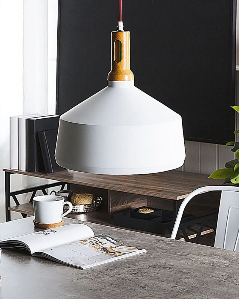 Plafon de LED Candeeiro de teto branco e dourado SEPIK