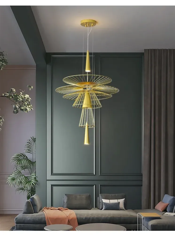 Plafon de LED Suspended/majestic luminaire