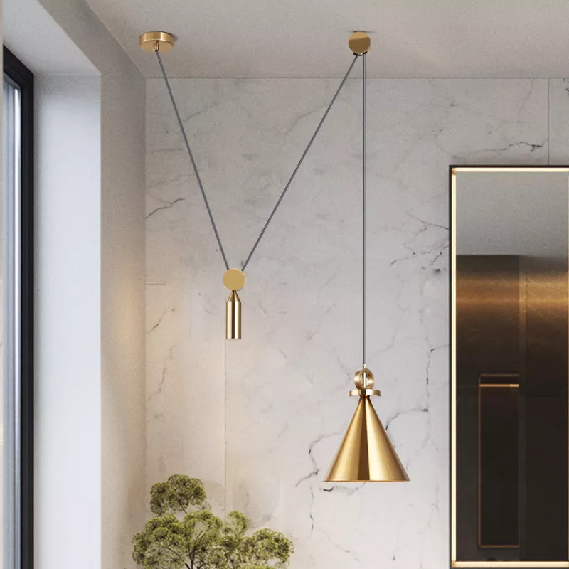 Suspended/splendor luminaire com Estrutura em Alumínio
