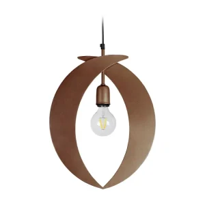 Suspensão TOSEL EXECUTA cordão de algodão quadrado azul D16 x H90 cm | Garantia de 2 Anos
