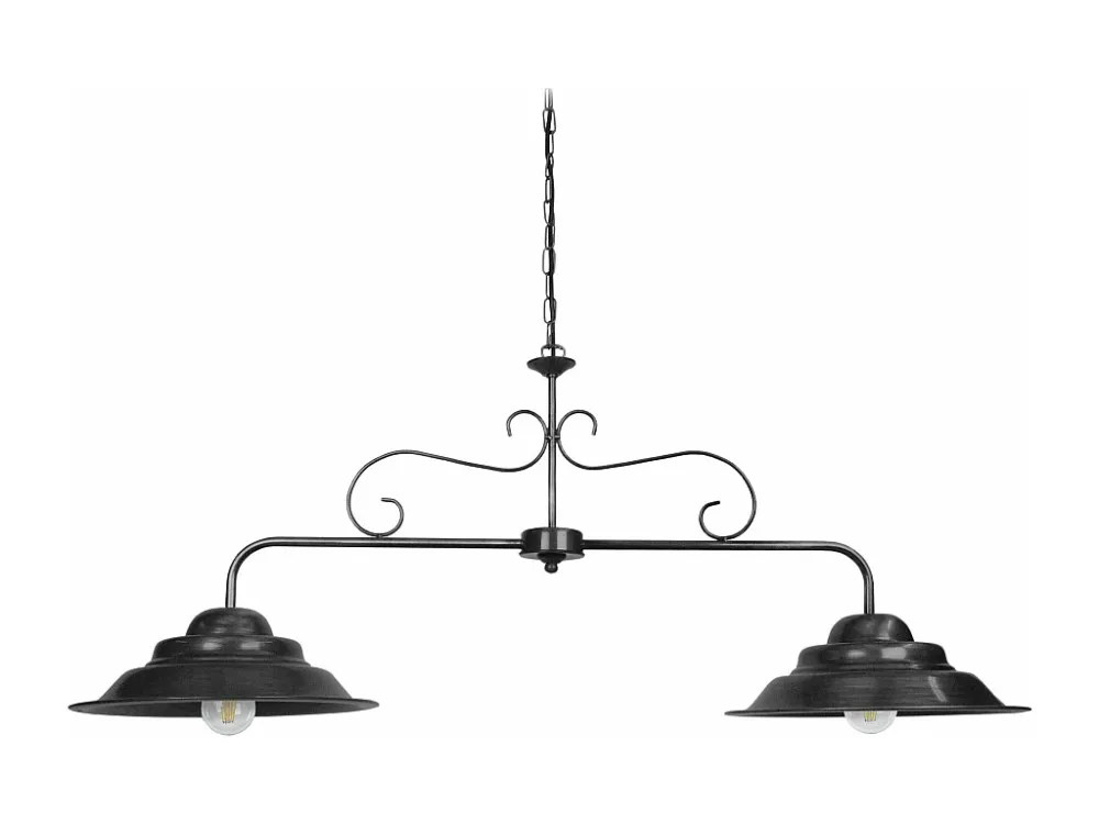 Lustre Premium Lustre TOSEL ANVERS metálico feixe antracite D56 x H80 cm