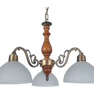 Lustre TOSEL VAL D'ISÉRE vidro braço cetim D53 x H80 cm em Preto Fosco