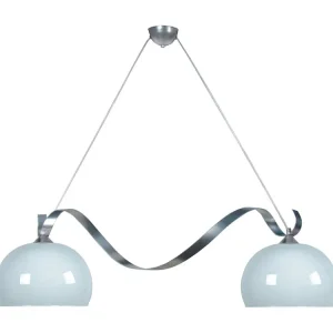 Lustre TOSEL VENISE vidro bar opala D45 x H21 cm com Difusor Opalino